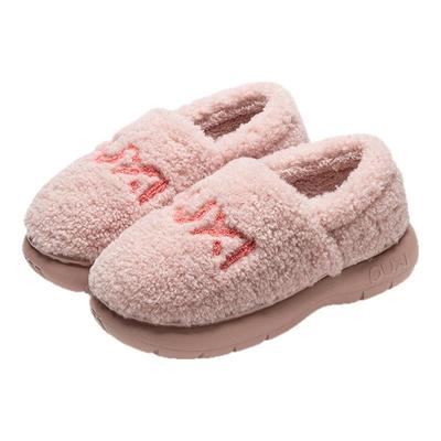 朴西女士包跟棉拖鞋家居外穿保暖