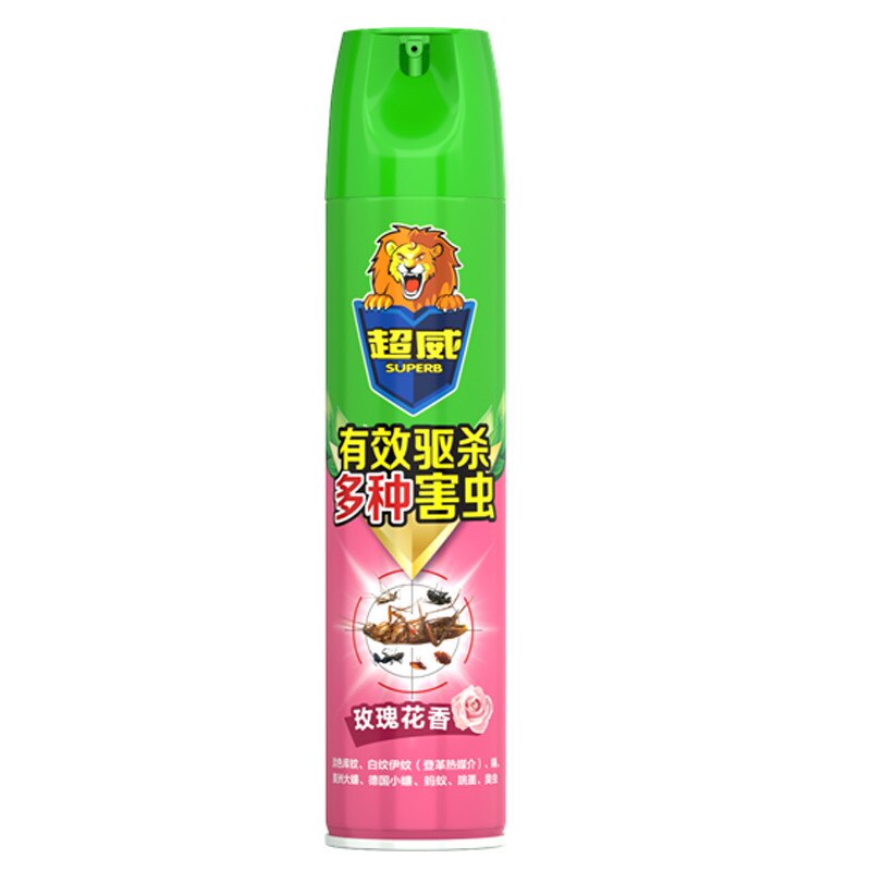 超威杀虫剂气雾剂喷雾剂玫瑰*2瓶