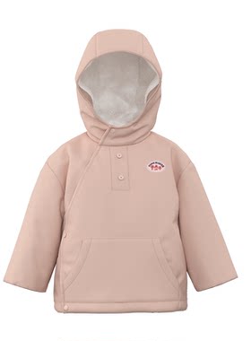 papa爬爬冬季棉服防风保暖连帽