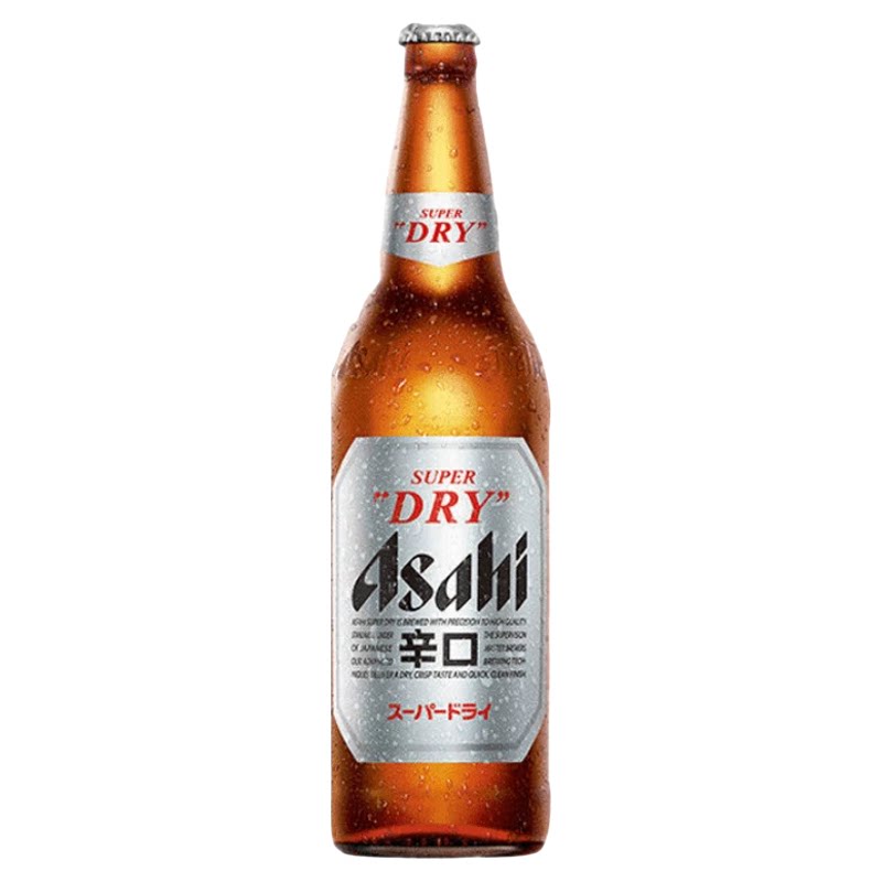 Asahi/朝日啤酒辛口超爽日式系列啤酒630ml/装整箱国产