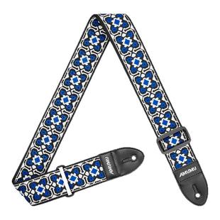 AMUMU吉他背带通用民谣木电吉他贝斯斜跨背带定制材质耐用舒适