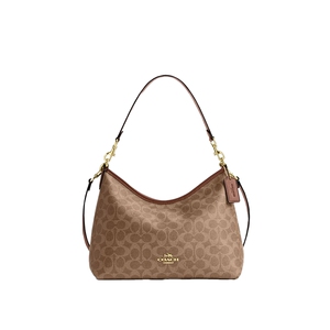 COACH/蔻驰官方 奥莱款Laurel中号女士单肩斜挎手提包流浪包CEY95