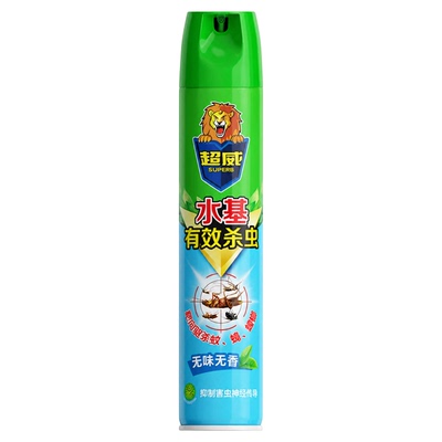 超威家居防虫神器水基无香味杀虫气雾剂室内驱蚊灭蟑螂灭蚊正品