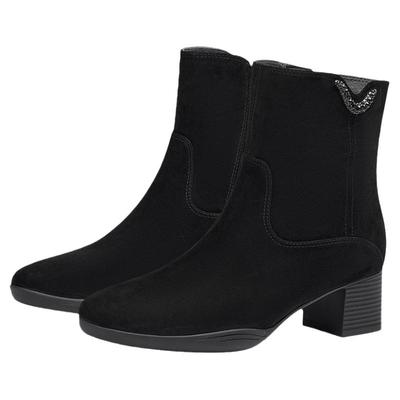 接吻猫真皮洋气时装靴