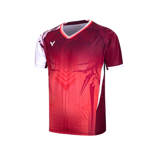 威克多VICTOR胜利55060羽毛球服男女短袖55061无袖大赛速干乔纳坦