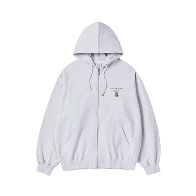 ADLV高达联名基础LOGO拉链卫衣