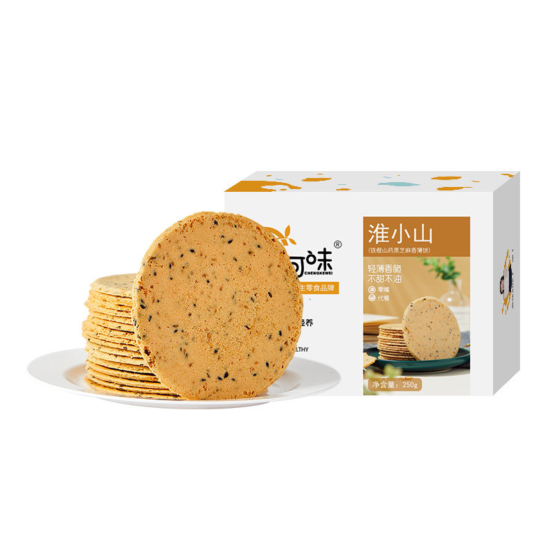 陈太食养山药饼铁棍淮山脆薄饼干孕妇糖尿人饱腹代餐脾胃