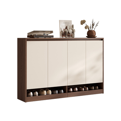 帕美迪2025新款大容量实木鞋柜