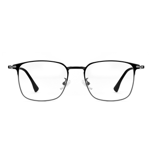 菲尔渡边大脸150mm近视眼镜男款可配度数大框眉线超轻近视镜89558