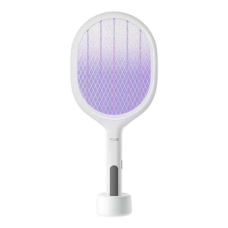 志高电蚊拍充电式家用超强力锂电池灭蚊灯二合一驱蚊神器打苍蝇拍