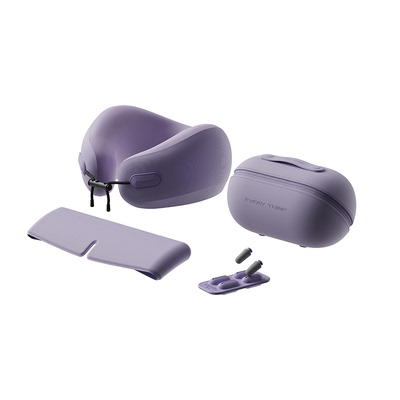 睡洞旅行胶囊u型枕套装