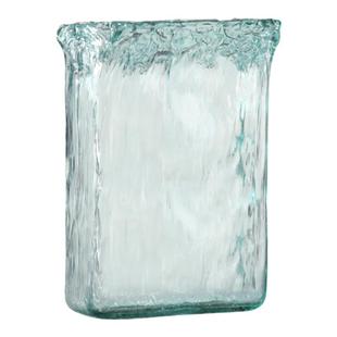 迦乐西班牙进口手工北欧轻奢玻璃水养鲜花宽口花瓶客厅餐桌摆件