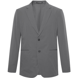 【薄款】利郎官方 休闲西服男士商务纯色男装春季新款西装外套男