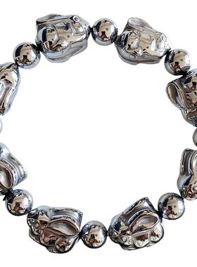 太赫兹兔子手链本命年生肖玉兔