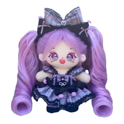 棉花娃娃20cm买一送10送假发马尾