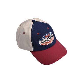 Xotic官方 SoulCute橄榄球拼色鸭舌帽贴布绣美式街头复古休闲男女