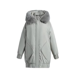 羽绒棉棉服女2025冬季新款韩版大码加厚棉袄外套中长款大衣派克服