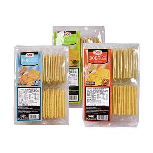 【自营】马来进口DOE苏打饼干奶盐奶酪海苔酥脆网红零食追剧踏青