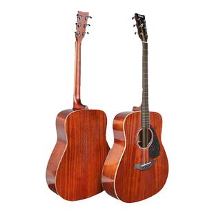 雅马哈吉他官方旗舰店fg830电箱单板民谣初学者学生男女41寸fs830