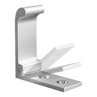 免打孔折叠挂衣钩衣卫生间太空铝可折叠衣钩壁挂衣柜浴室墙壁粘钩