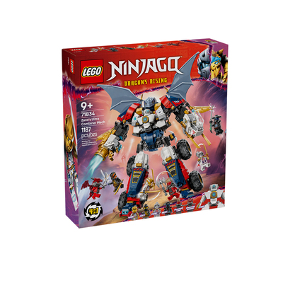 乐高幻影忍者71834赞组合机甲