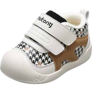 [断码捡漏]牧童宝宝鞋子冬季男软底学步鞋加绒保暖棉鞋卡通女童鞋