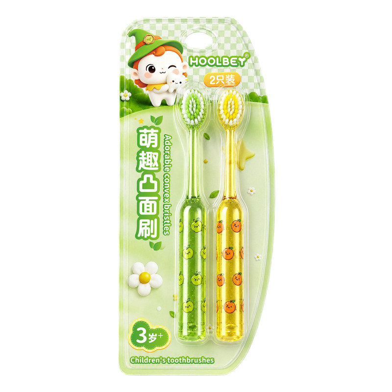 重磅新品丨禾贝儿童专研凸面牙刷