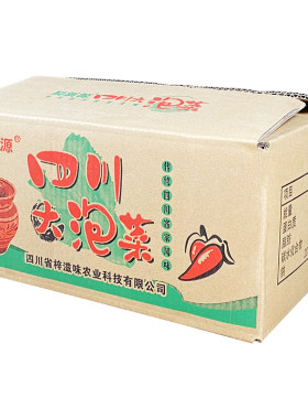 蜀新源四川大泡菜2.5kg*6袋商用