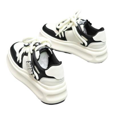 增高厚底休闲运动红色新娘鞋