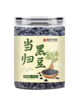当归黑豆即食滋补调气血4罐装