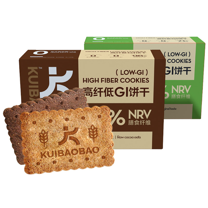 kuibaobao高纤低GI饼干零蔗糖