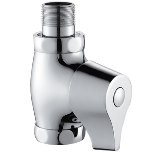 蹲便器冲洗阀手按式厕所卫生间水龙头便池大便器开关快开冲水阀门