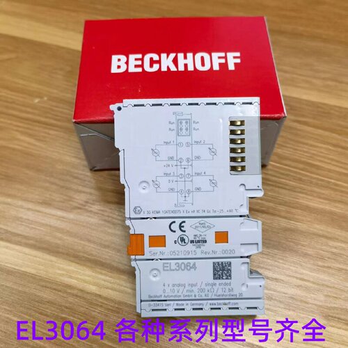 议价倍福模块EL3064 EL3062 EL3318 EL3154 EL3164 EL3162 EL2624