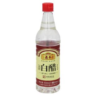 整箱鼎丰白醋550ml*15瓶塑料瓶食用酿造醋炒菜凉拌腌制泡菜5度醋