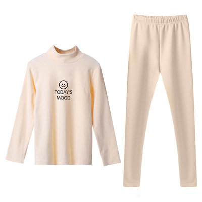 女童秋衣套装全棉保暖内衣