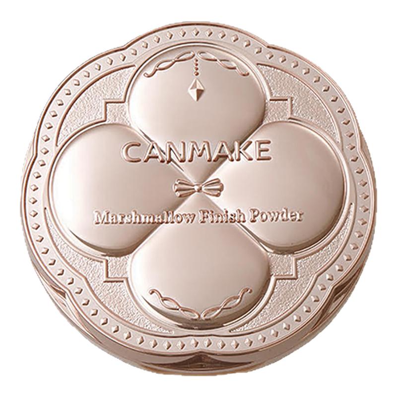 【套装】CANMAKE/井田棉花糖粉饼+替换装哑光柔焦控油定妆蜜粉饼 定妆控油实拍商品图