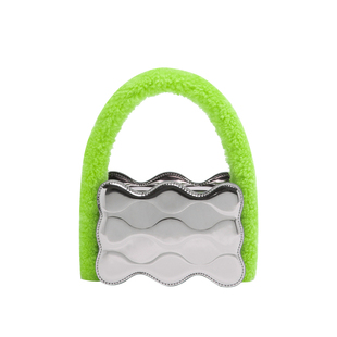 STARTOWN繁星小镇包包春夏时尚牛皮手提包暖呼呼毛绒包高级感包包