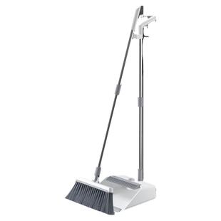 五月花平板拖把扫把套装家用笤帚折叠拖把桶新款不沾头发扫地神器