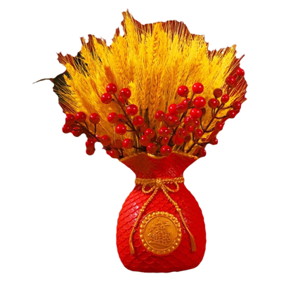 开业大吉气氛布置店庆黄金麦