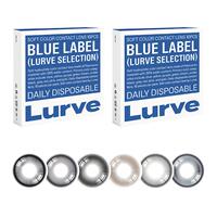 Lurve美瞳蓝标冷泡茶日抛10片