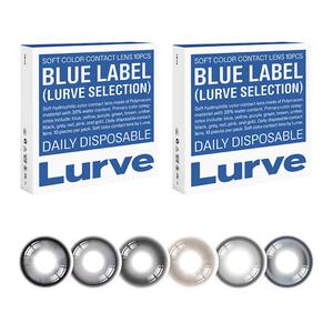 Lurve美瞳蓝标冷泡茶日抛10片