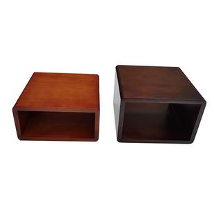 实木胡桃木置物架电视增高架垫高底座支架桌面加高整体收纳可定制