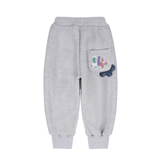 男童裤子加绒加厚儿童冬季运动裤一体绒男孩2025新款厚绒卫裤帅气