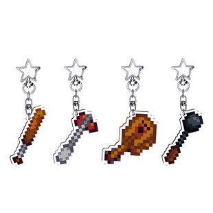 星露谷stardew valley周边钥匙扣武器棍棒矮人锤无限之锤银河弹弓