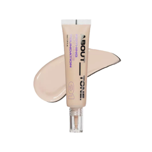 一枝南南年度爱用韩国about tone羽感粉底液滋润服帖细腻遮瑕30g