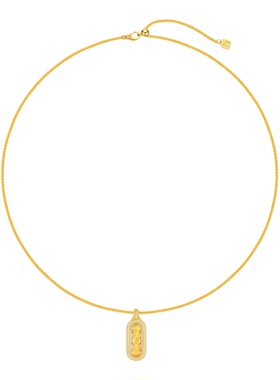 GXIAOXIAO新中式金刚杵佛项链