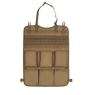 汽车座椅后背收纳袋挂袋战术多功能越野车载靠背悬挂式置物袋露营