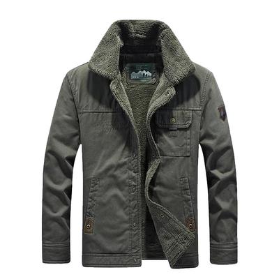 冬季加绒加厚羊羔绒棉衣