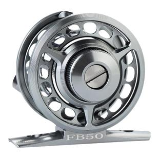 利剑CNC超轻全金属前打轮带泄力中通竿轮冰钓飞钓前打竿筏钓渔轮