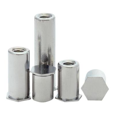 304不锈钢盲孔压铆螺柱